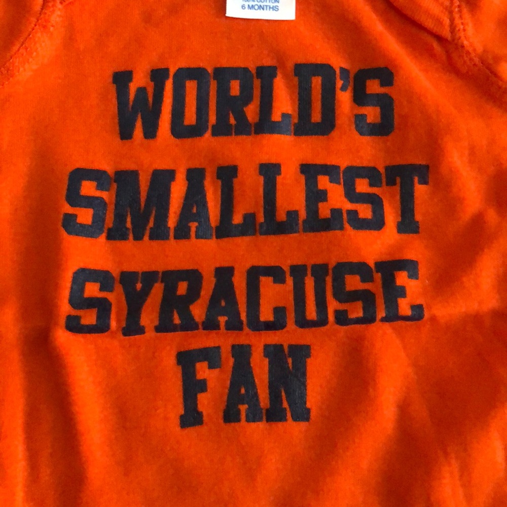 Syracuse onesie - Picture 2 of 3